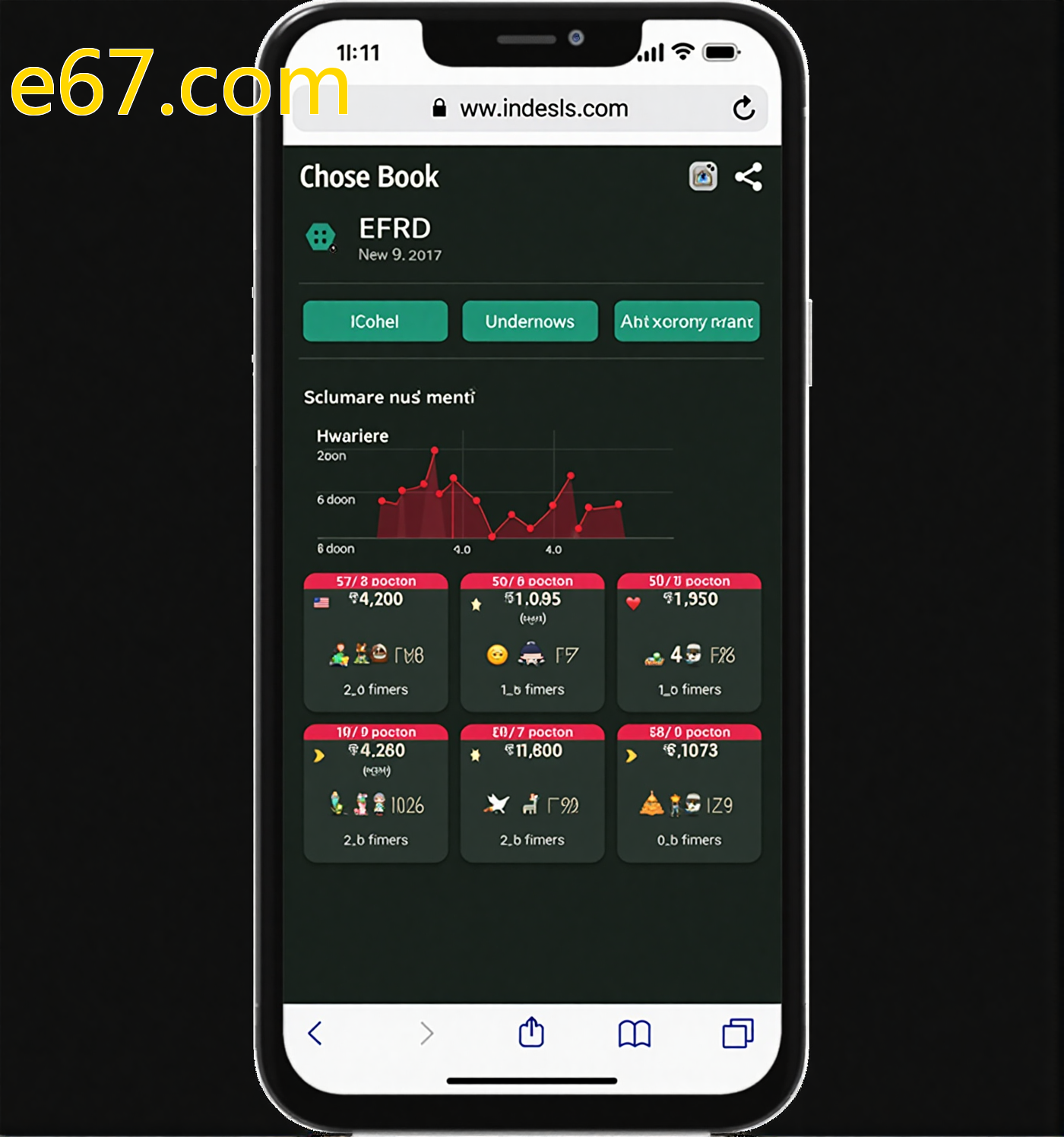 Baixe o aplicativo e67.com para jogar a qualquer momento